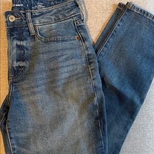 Old Navy High Rise Curvy Straight Jeans